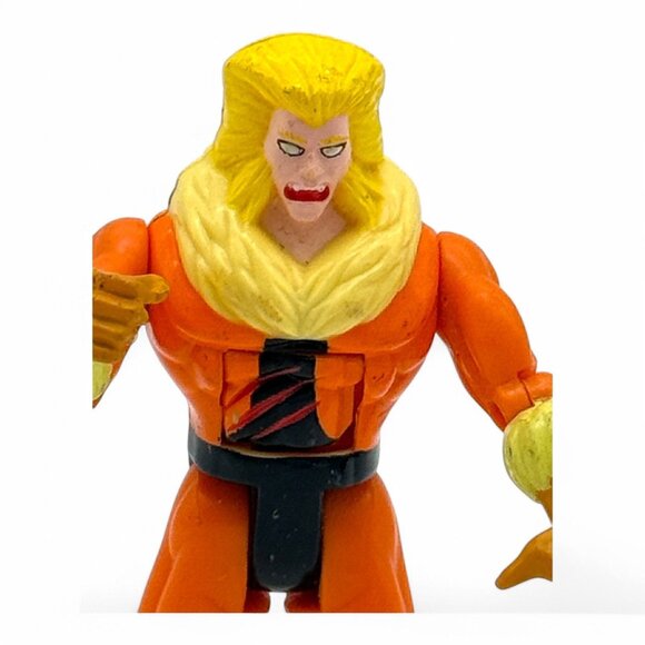 Marvel The Uncanny X-Men Sabretooth Action Figure Toy Biz 1993 5" Poseable Vinta - Picture 8 of 8